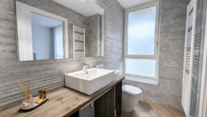 Baño de la suite del apartamento Hydros Ter Ripoll