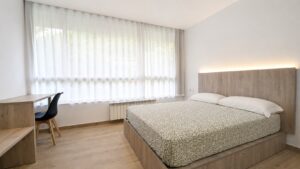 Dormitorio doble del apartamento Hydros Ter en Ripoll